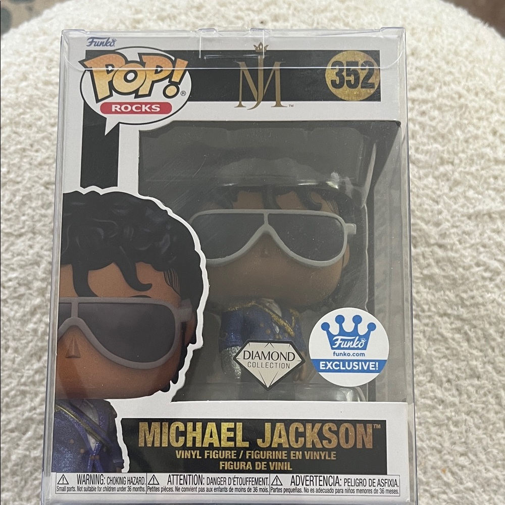 Funko Pop Exclusive Diamond Collection Michael Jackson